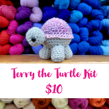 Load image into Gallery viewer, Terry the Turtle Crochet Kit

